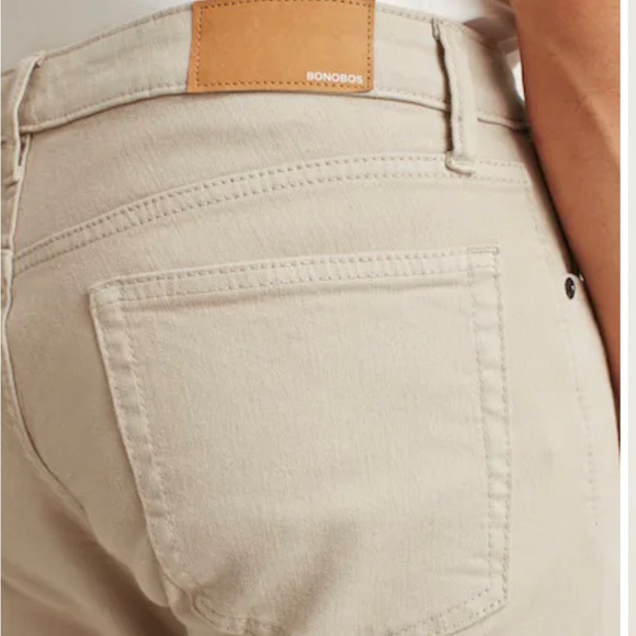 Bonobos premium stretch cotton 5 pocket pants- 33x34 tailored fit - Picture 2 of 8